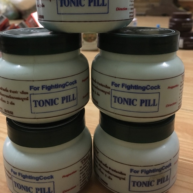 TONIC PILL dinh dưỡng giúp gà đá nhanh hồi sức sau đá dạng viên nén uống [ lọ 120 viên ]
