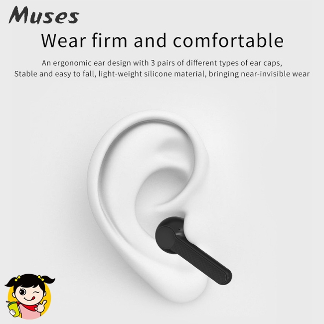 Muse07 Tai Nghe Bluetooth 5.0 Không Dây Xy-7 Tws Kèm Hộp Sạc