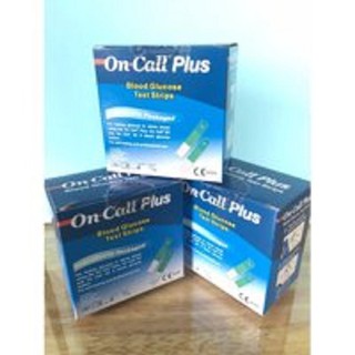 Que thử đường huyết Oncall Plus hộp 25 que rời
