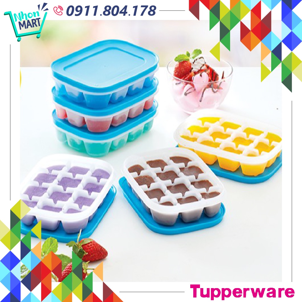 [Tupperware chính hãng] Khay đá Ice Tray Gen 2 - 12 viên