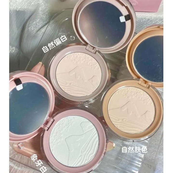 [GOGOTALES] Phấn Phủ Kiềm Dầu Gogotales Mount Fuji Phấn Nén Flower Girl Pressed Powder Kiểm Soát Dầu Trang điểm Lâu Dài(GT327)
