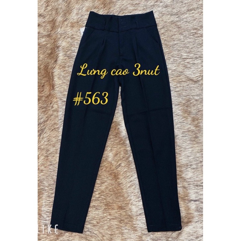 Quần Tây baggy lưng cao