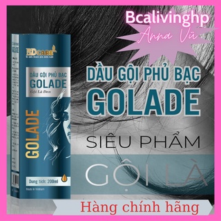 Dầu gội phủ bạc Golade làm sạch tóc và da đầu, làm đen tóc tự nhiên