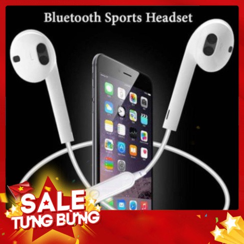 [FREE SHIP] 💥[GIÁ HỦY DIỆT]💥Tai nghe bluetooth thể thao không dây S6 ĐẸP- NHỎ GỌN- ÂM THANH CỰC HAY 💥SIÊU RẺ💥