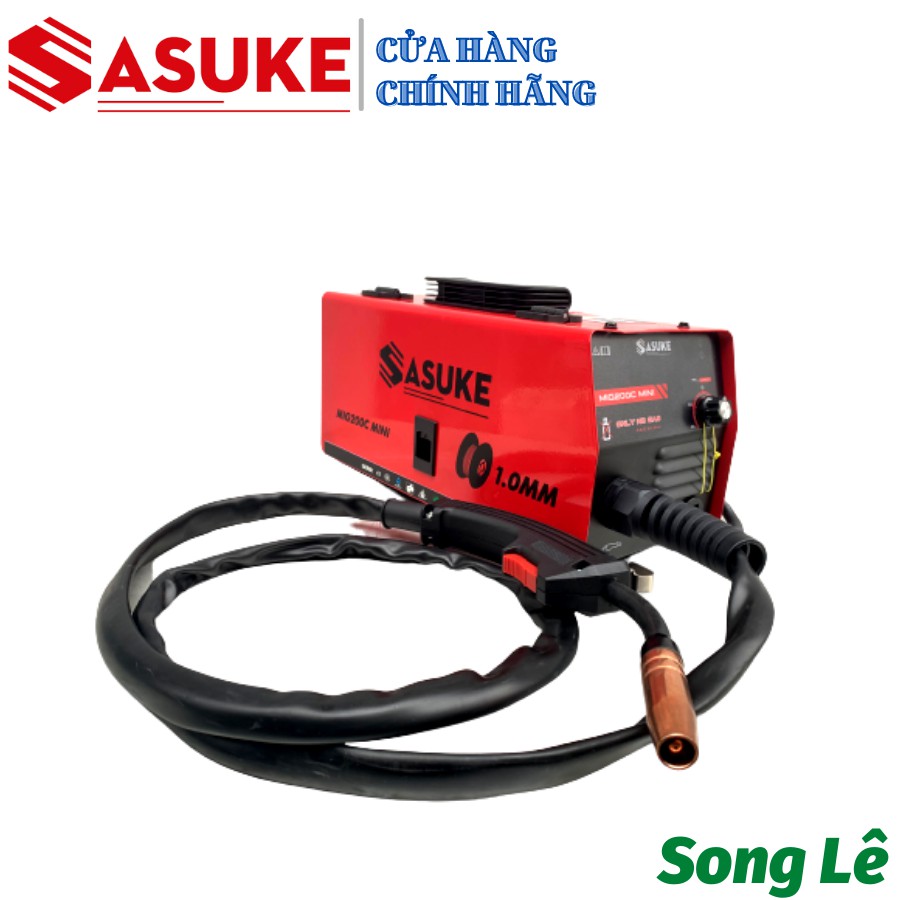 Máy Hàn Điện Tử  - Mig Không Dùng Khí - SASUKE - KENMAX MIG 200C MiNi - Tặng FULL Phụ Kiện