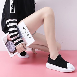 Giày thể thao nữ Lười vá chéo