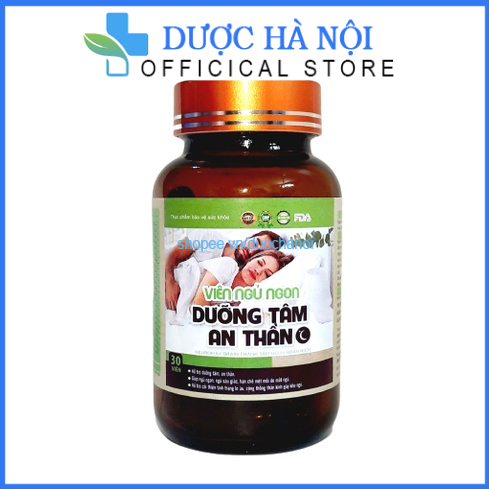 Viên ngủ ngon dưỡng tâm an thần giúp ngủ ngon sâu giấc , giảm căng thẳng , lo âu ,stress – hộp 30 viên
