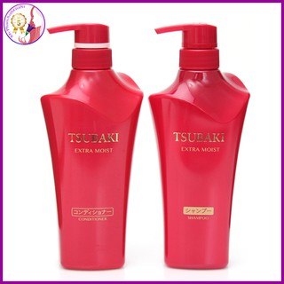 BỘ DẦU GỘI & XẢ TSUBAKI ĐỎ VÀ TÍM