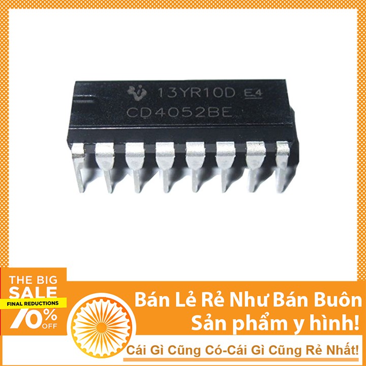 CD4052BE DIP16 Giá Rẻ