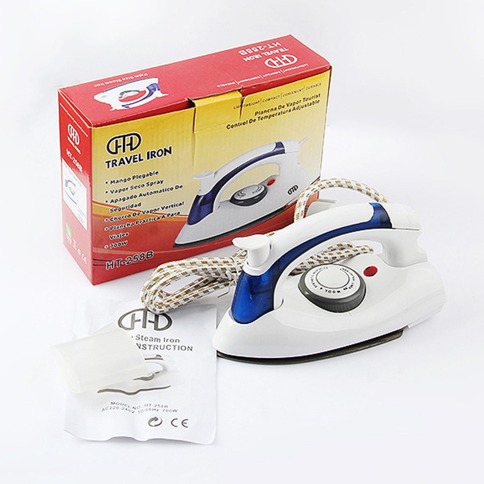 ⚡Giảm Giá Thời Gian Giới Hạn⚡ Bàn Ủi Hơi Nước Mini Cầm Tay Gấp Gọn Ba Tốc Độ 700W Có Thể Điều Chỉnh Phong Cách Châu Âu