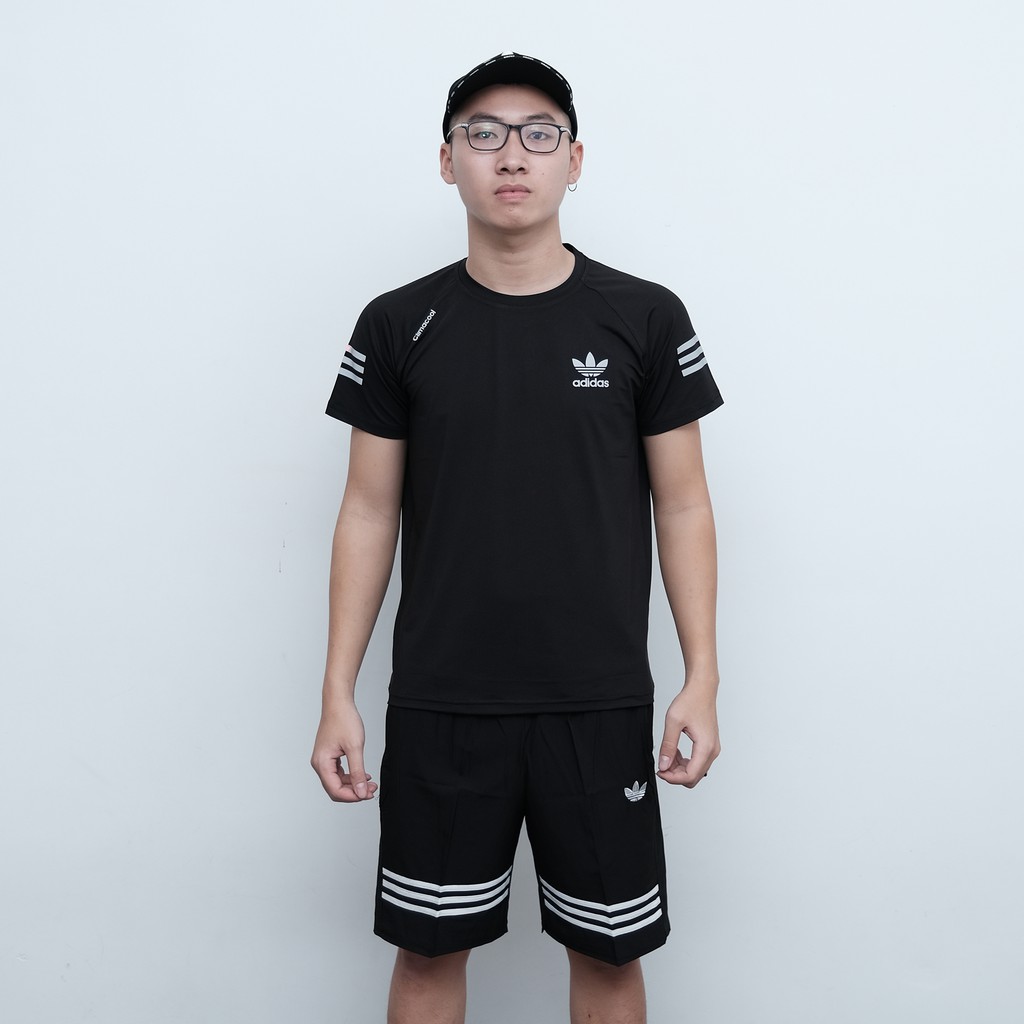 Bộ thể thao nam lỗ kim ❌ HOT TREND 2021 ❌ Bộ thể thao lỗ kim vải lỗ kim co dãn thoáng mát | BigBuy360 - bigbuy360.vn