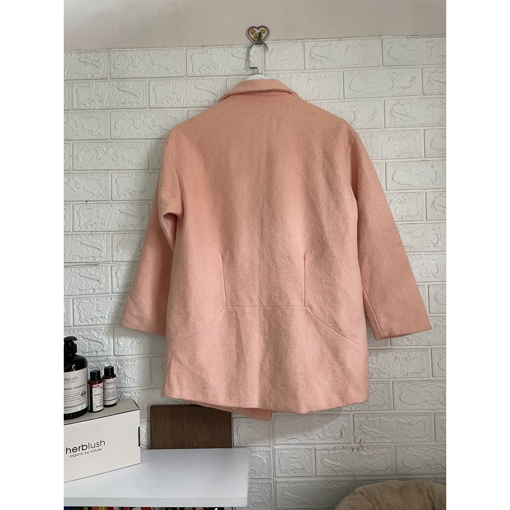 Áo khoác dạ dáng dài