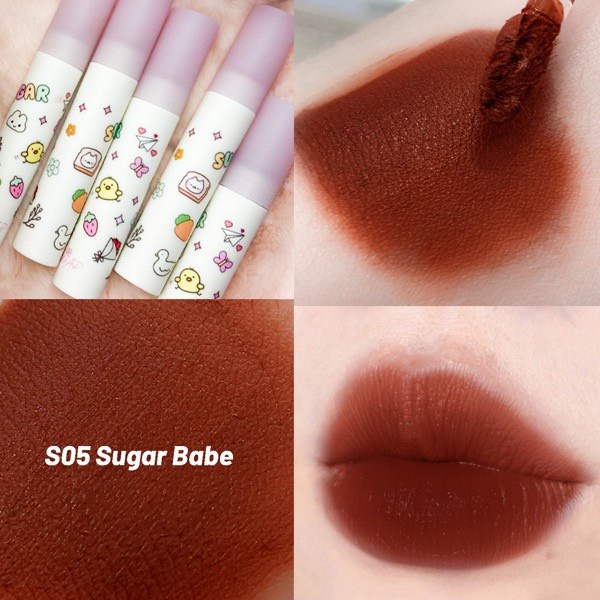 Son Kem Mịn Lì Sugar N Sugar Velvet Tint