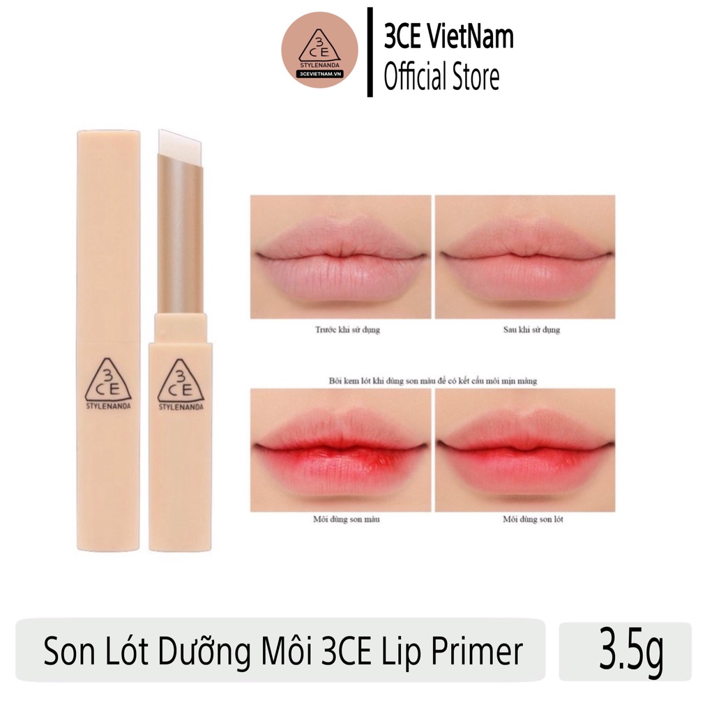 Son Lót Môi 3CE - 3CE Lip Primer