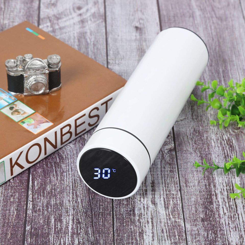 - Bình Giữ Nhiệt Điện Tử Màn Hình LED inox 304 nguyên khối