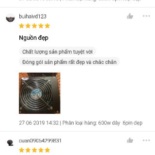 Nguồn máy tính ADB 600w công suất thực