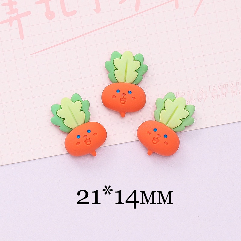 sticker dép crocs☁️Rau 1 Cái☁️Phụ Kiện Khóa Giày DIY Dễ Thương