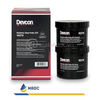 Keo devcon 10270 stainless steel putty - 454g - chính hãng devcon usa
