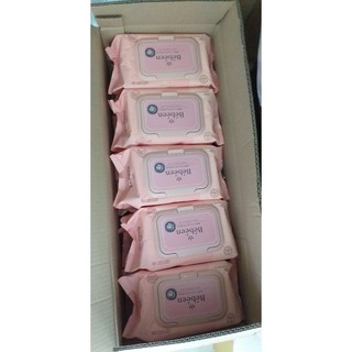 Giấy ướt Hàn Quốc Bebeen 100 tờ xanh/hồng/tím