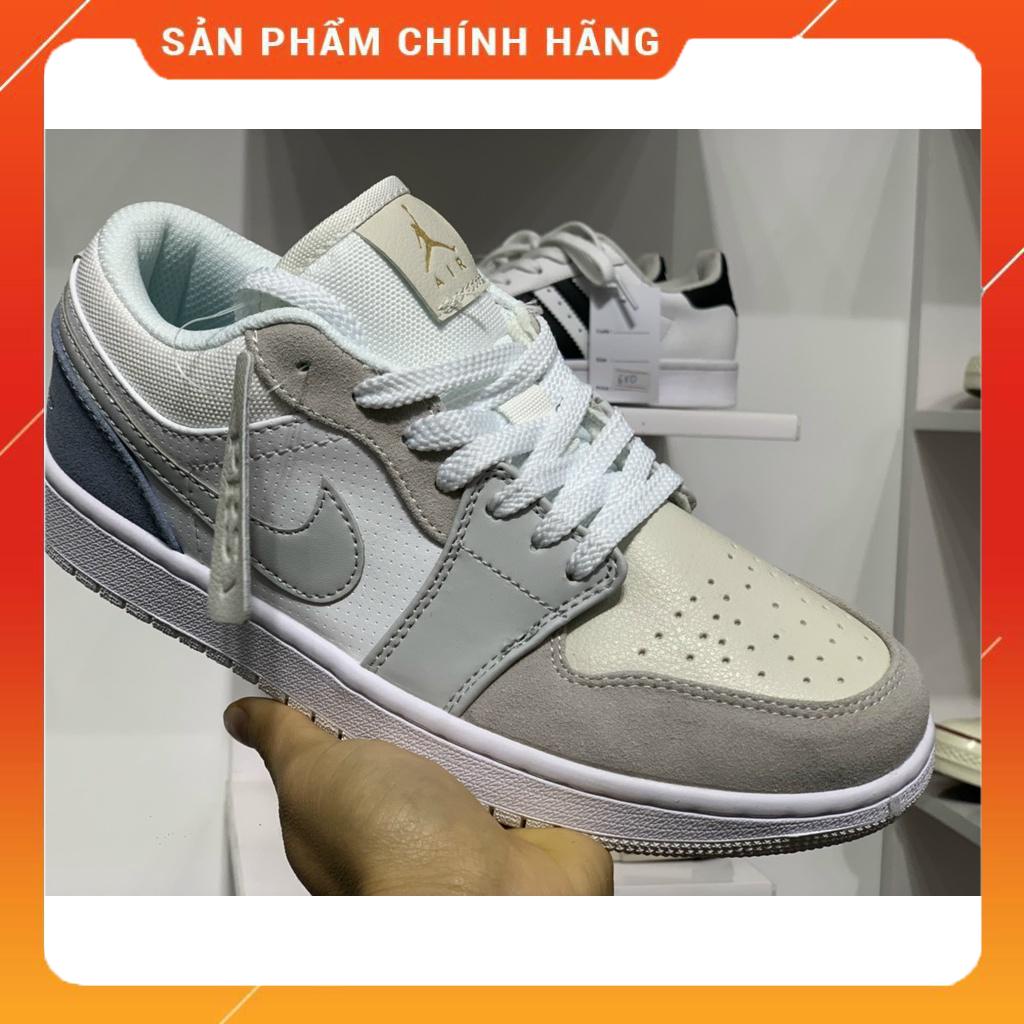 Giày thể thao Jordan cổ thấp xám xanh paris, Giày jordan low các màu hot nhất dễ phối đồ nam nữ Full Box Bill hot trend | BigBuy360 - bigbuy360.vn