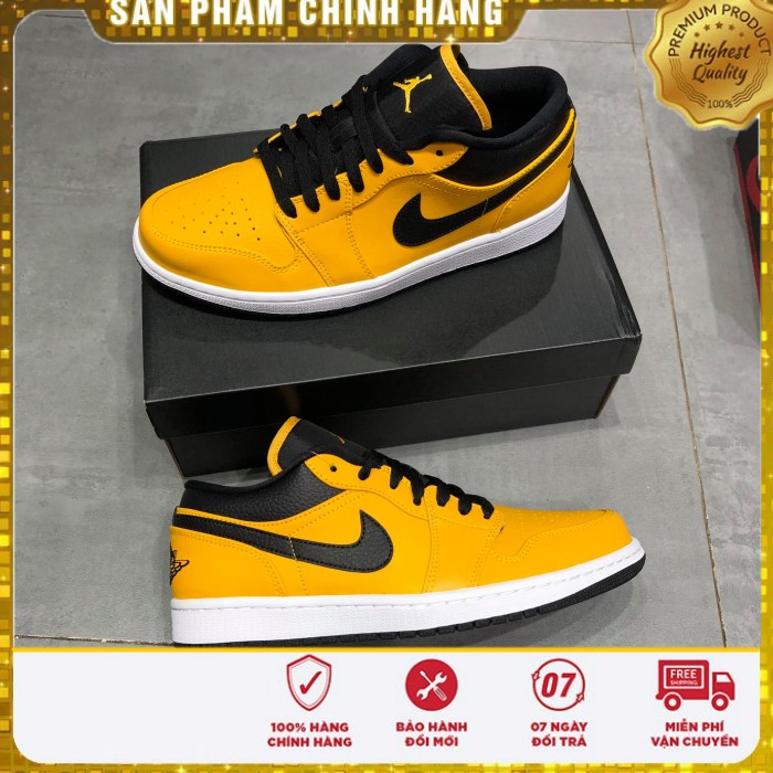 Giày thể thao Nike Jordan 1 Low 553558 700 🔴Giảm 100K Khi Nhập Mã 🔴
