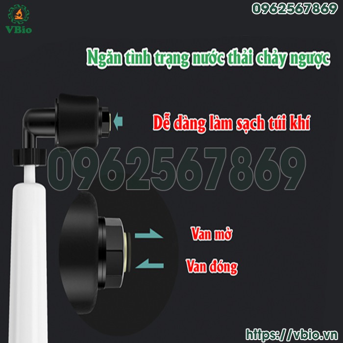 Dụng cụ thông tắc đa nưng - Máy thông cống mini