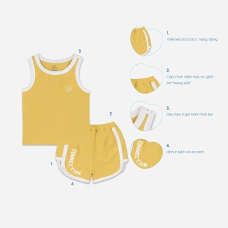 Bộ ba lỗ Bu, Bubaby Buganik Imprint 6m - 4Y