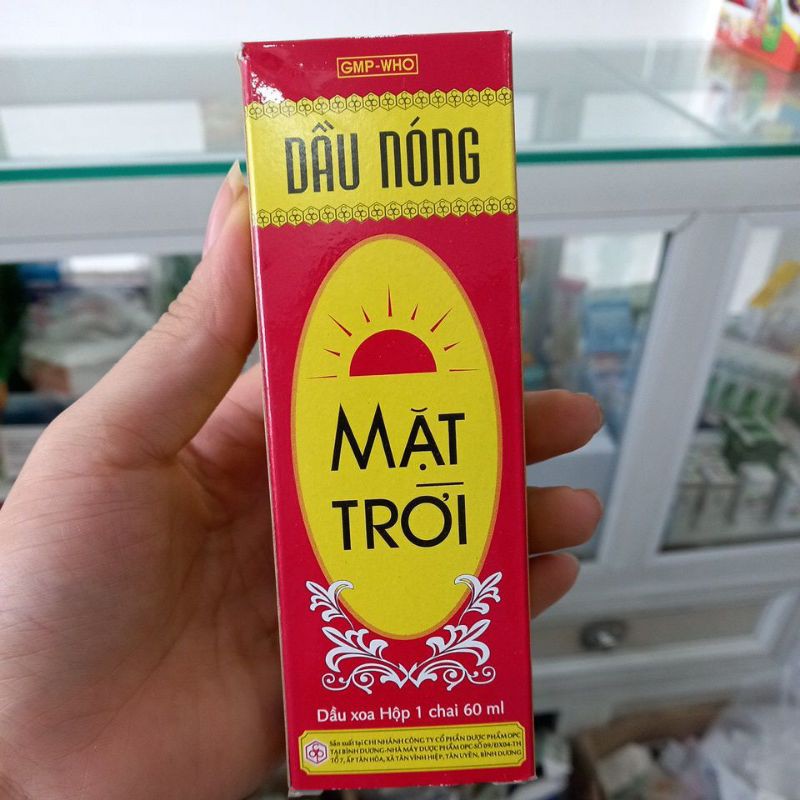 DẦU  NÓNG MẶT TRỜI 60ML