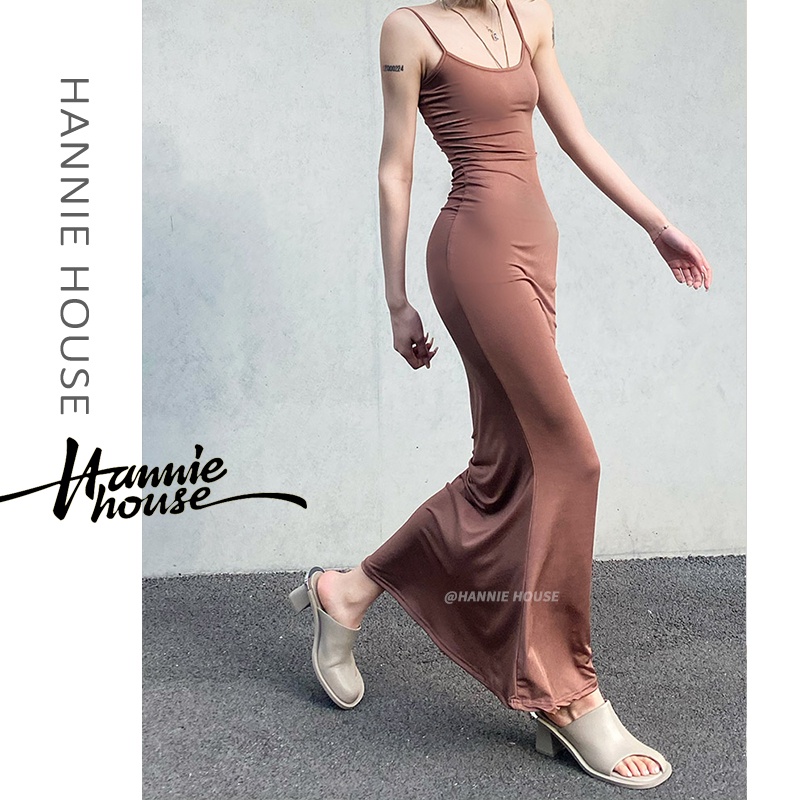 Đầm đuôi cá hai dây ôm dáng nhiều màu sắc tùy chọn quyến rũ thời trang dành cho nữ | BigBuy360 - bigbuy360.vn