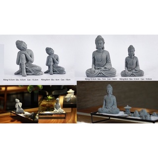 Tượng Phật Trang Trí Tiểu Cảnh,Deco,Thuỷ Sinh…(Như Lai Trú Thiền,Tự Tại,An Nhiên….)