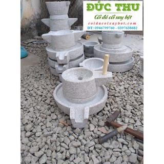 Cối đá xay bột gạo nước, gạo khô, đậu nành, bột trà, bột mè...đường kính 22CM