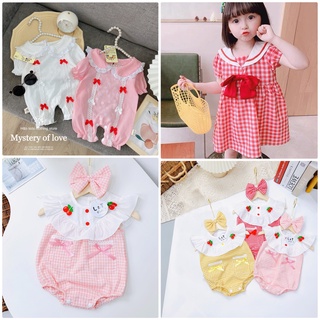 Bộ body dành cho bé gái, body sơ sinh