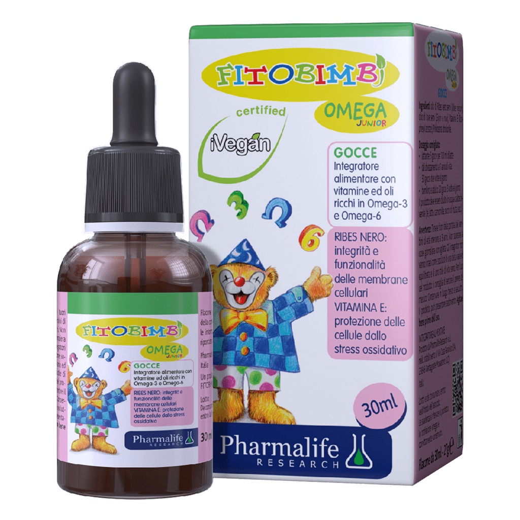 Bổ sung Omega - Omega Junior Gocce - phát triển não bộ cho trẻ - Nhập khẩu chính hãng từ Ý lọ 30ml