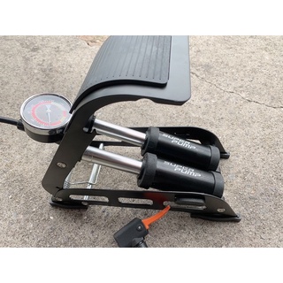 Bơm Xe, Bơm Đạp Chân 2 Piston -Mini Đa Năng, Cho Xe Máy, Xe Đạp, Ô Tô, Bóng Bay... Gia Dụng Thông Minh.