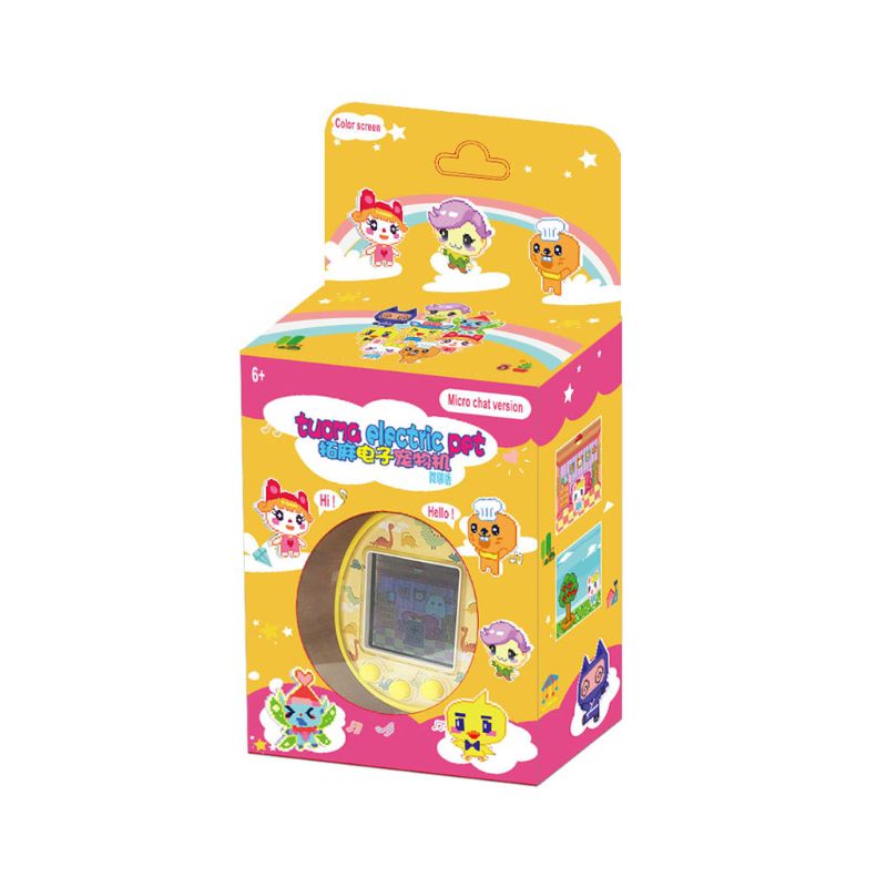 Máy nuôi thú ảo điện tử mini sạc USB 8 trong 1 cho trẻ em và người lớn