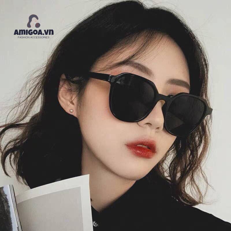✨✨Kính Mát Gọng Tròn Nhỏ Bản To Thời Trang Cho Nữ