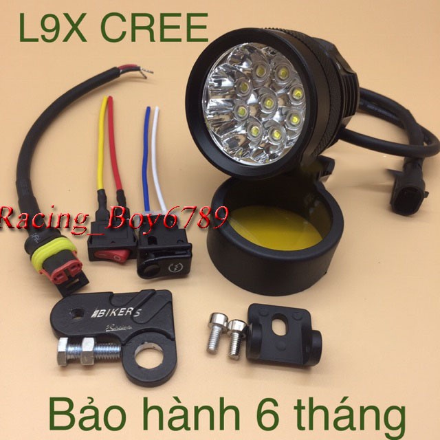 ĐÈN TRỢ SÁNG L9X CREE_ BẢO HÀNH 6 THÁNG