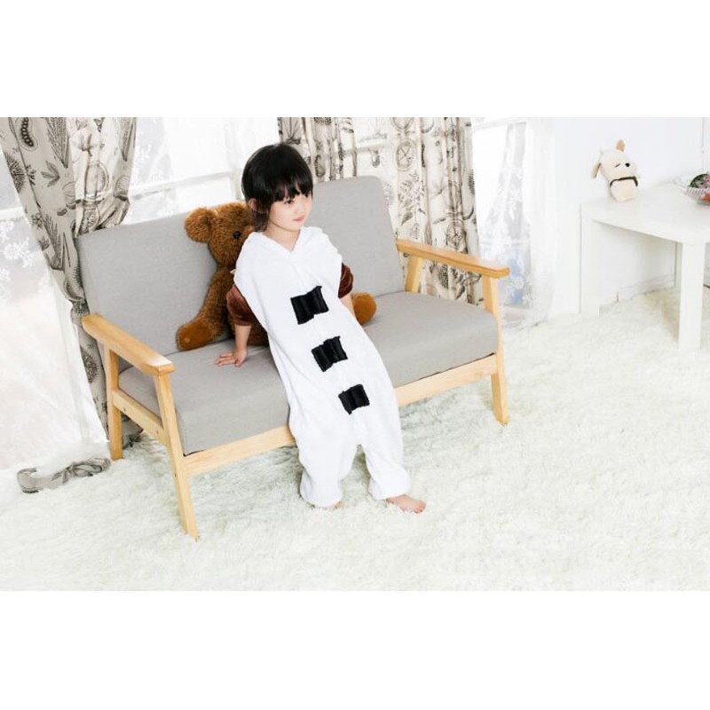 Bộ đồ ngủ liền thân hình người tuyết dễ thương cho cả người lớn và trẻ em