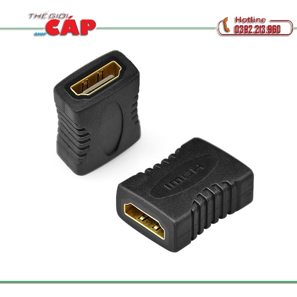 Đầu nối HDMI ra HDMI 2 đầu âm thẳng