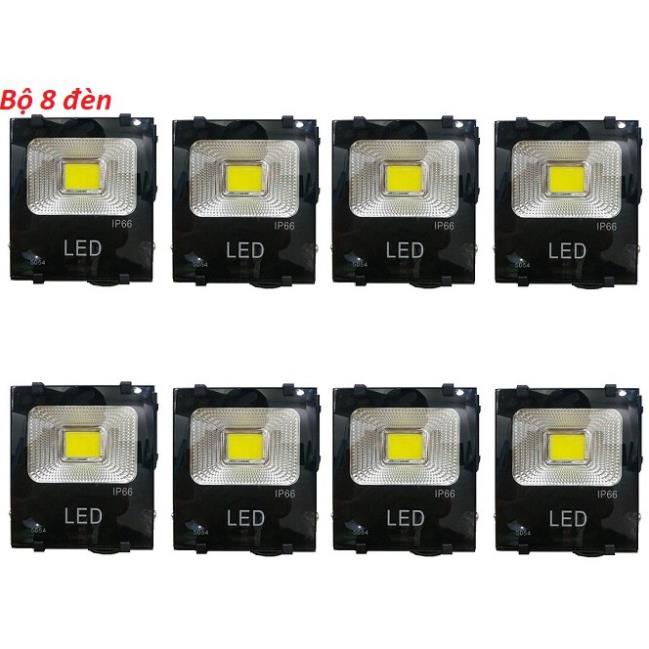 Bộ 8 đèn Led pha COB 20W
