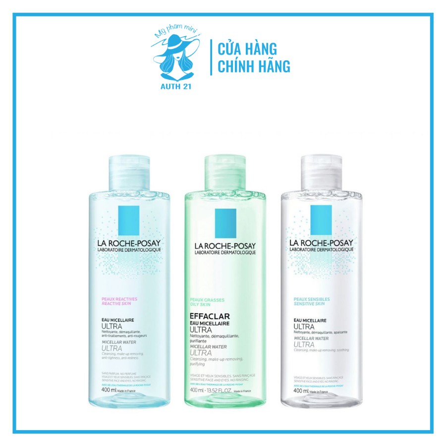 Nước tẩy trang Laroche-Posay Eau Micellar (400ml)