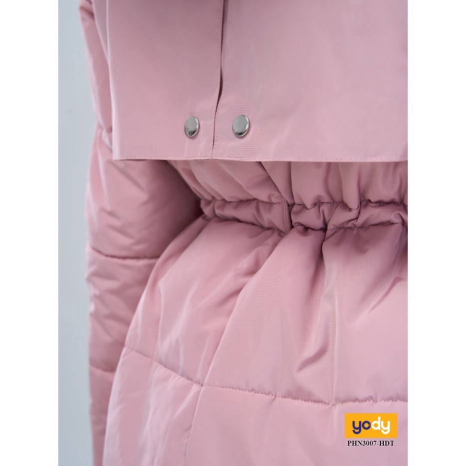 Áo phao nữ YODY dáng dài bông mỡ siêu mảnh có mũ lông PPN3007  -GIÁ CỰC TỐT | BigBuy360 - bigbuy360.vn