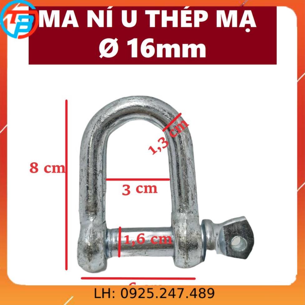 Ma ní chữ U [ Phi 16mm ] CÁP THÉP Thái Bình VinàN