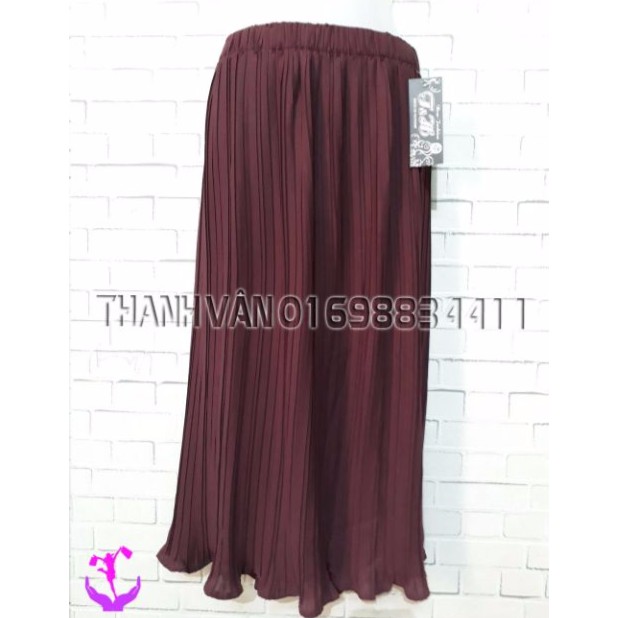 Chân váy dài xếp ly Quảng Châu giá tốt - 3018 | BigBuy360 - bigbuy360.vn