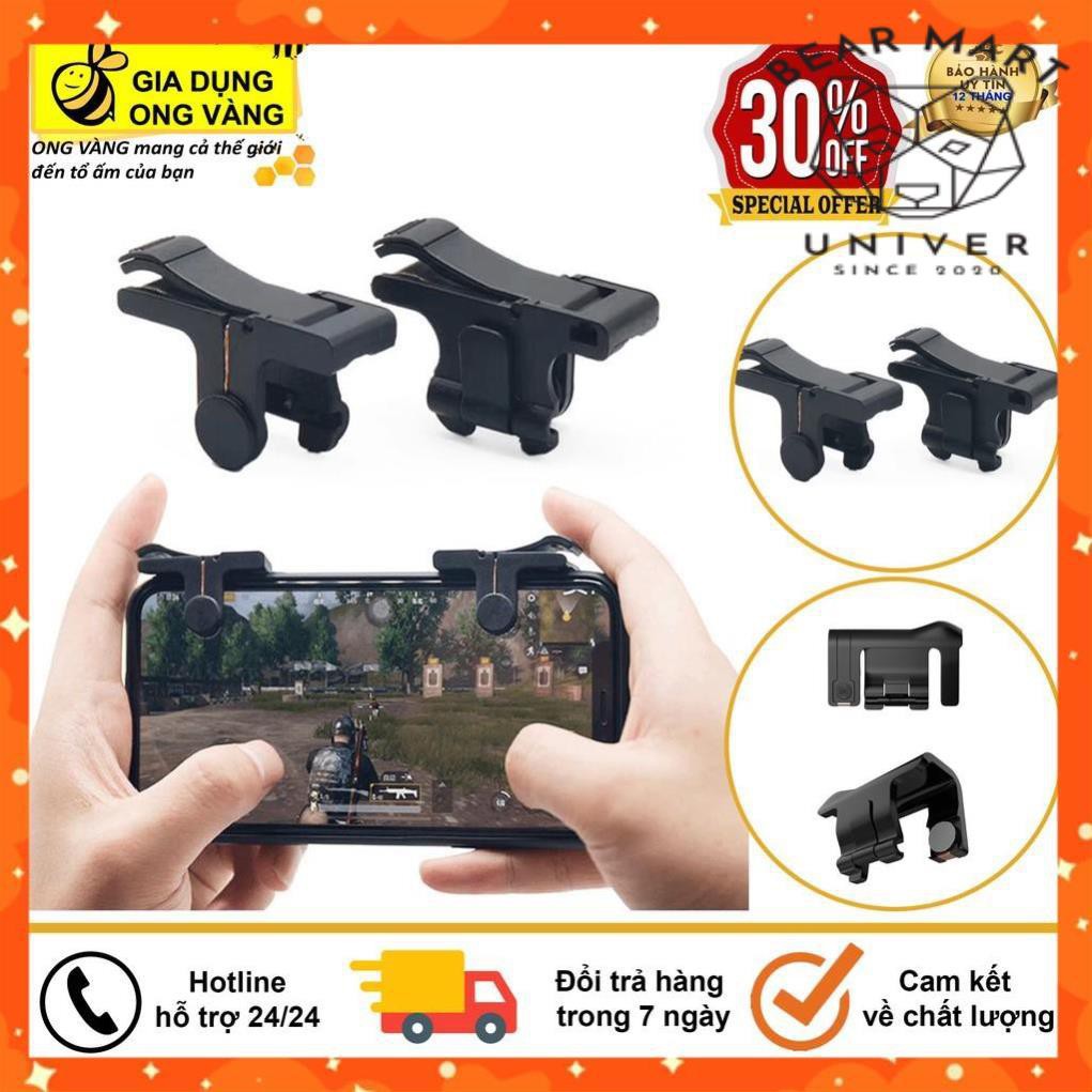 [BEAR MART] Nút Chơi Game, Bộ 2 Nút Chơi Game C9 Hỗ Trợ Chơi Game Hành Động Pubg, Ros... Trên Mobile, iPad