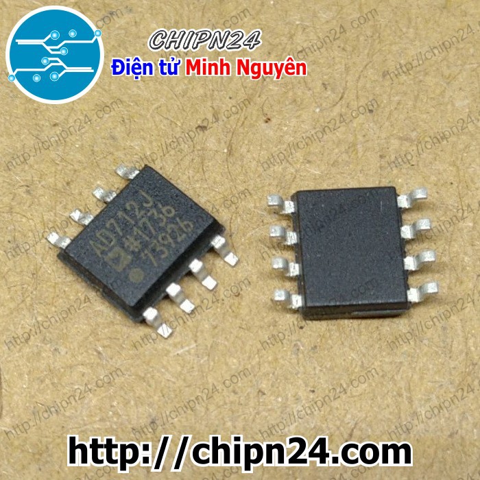 [1 CON] (SOP) IC Dán AD712 SOP-8 (SMD) (AD712JRZ AD712JR AD712J 712)