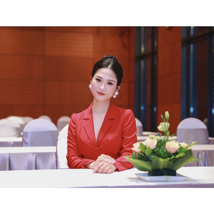 [Mã BMBAU300 giảm 7% đơn 499K] Áo Vest thiết kế cách điệu Selena [VE030921]