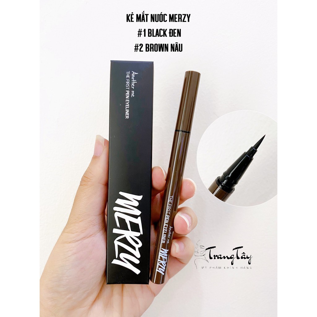 Bút Kẻ Mắt Nước Chống Trôi Merzy Another Me The First Pen Eyeliner 0,5g