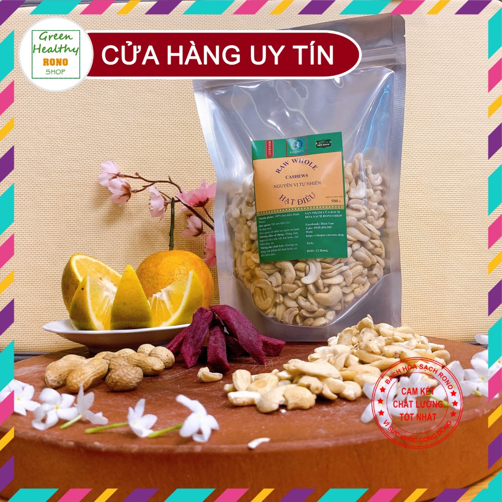 ✅ 500 Gr Hạt điều rang mộc vỡ đôi Bình Phước