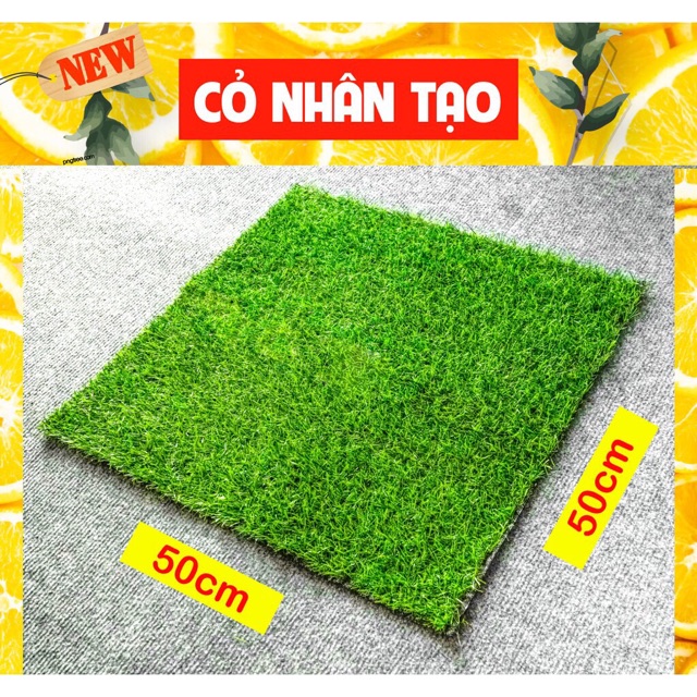 Thảm cỏ nhân tạo khổ 50*50cm - HN